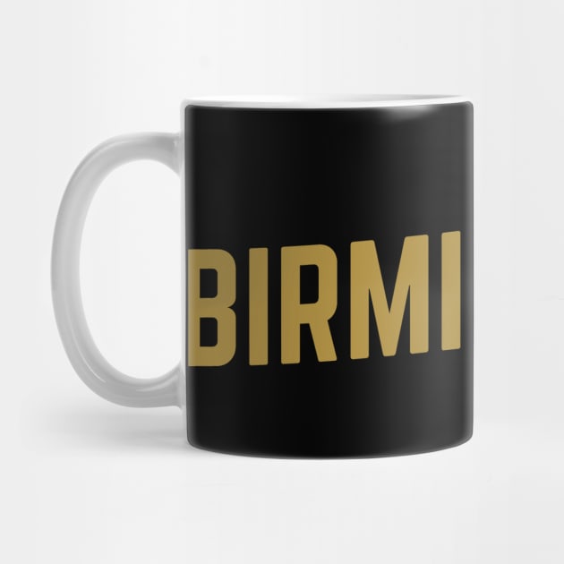 Birmingham City Typography by calebfaires